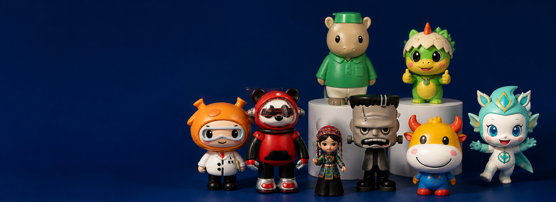 Custom Figurine Studio 工厂车间 —— 端到端制造